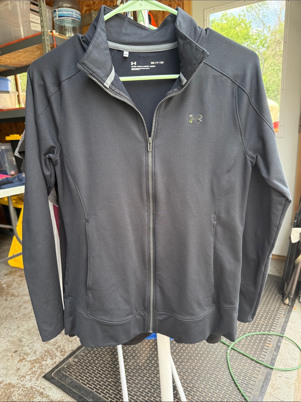 Under Armour Black Full-Zip Training Jacket